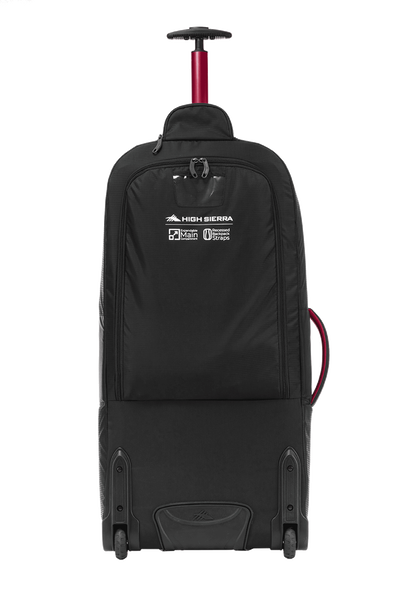 High sierra at7 wheeled computer backpack top