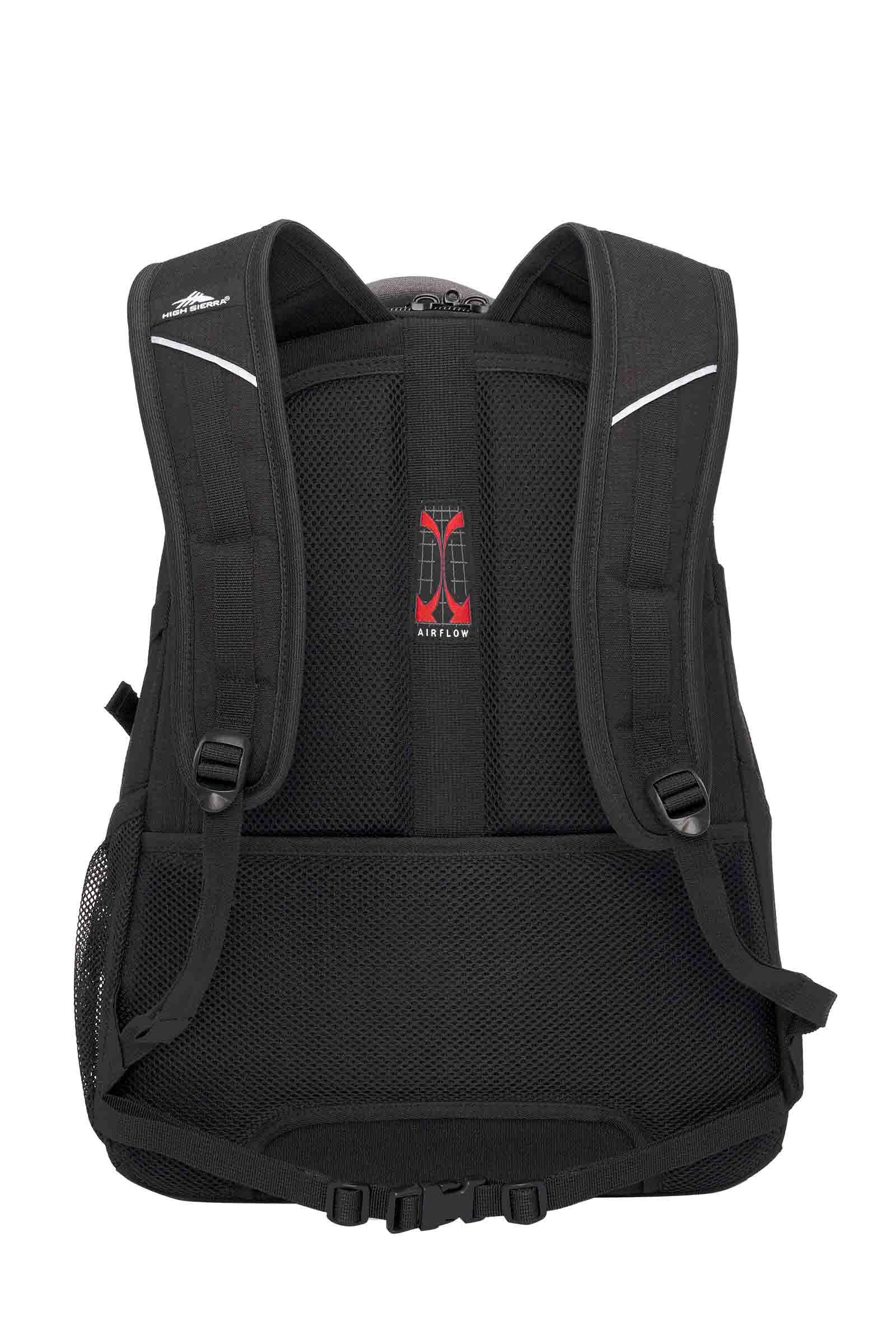 High sierra backpack with rain cover top