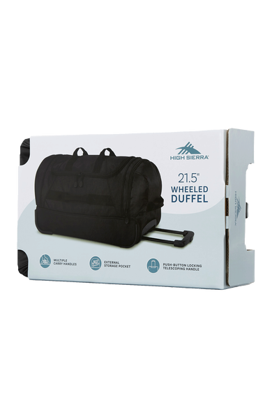 Boxed Wheeled Duffle Boxed Carry-On Wheeled Duffle 55 cm